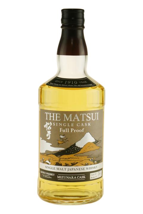 The Matsui Mizunara Single Cask 58% Whisky - Single Malt